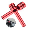 thumbnail image 4 of 2 Pcs Boutons de Verrouillage en Aluminium Rouge pour Accessoires Intérieurs Automobiles, 4 of 4