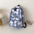 thumbnail image 1 of Casual Tie Dye Backpack Women Large Capacity Canvas Backpack Daypack for Shopper, 1 of 10