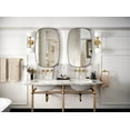 thumbnail image 2 of Moen YB0518BG Colinet Traditional 18-Inch Single Towel Bar, Brushed Gold, 2 of 7