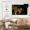 thumbnail image 5 of Elephant Stock Rainforest Jaguar Wall Art - Horizontal Canvas Wall Art - Living Room Wall Decor - Animal Canvas - Black And Brown Decor - 39" x 26", 5 of 8