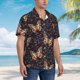 thumbnail image 3 of Fotbe Butterfly1 Camisa Hawaiana para Hombre Unisex – Camisa Casual de Verano con Botones de Manga Corta de Algodón y Lino,Large, 3 of 7