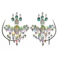 thumbnail image 1 of WREESH Exquisite Acrylic Chest Sticker Diamond Art Carnival Party Chest Decoration, 1 of 1