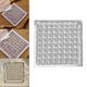 thumbnail image 3 of Caja de almacenamiento de diamantes de imitación para uñas con tapa desmontable para anillos y cuentas de uñas. 64 rejillas, 3 of 7