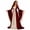Vermilion_#08, variant on Witch Dress for Women Costume Halloween Vampire Dress 2026 Gothic Witch Costume Women Renaissance Medieval Velvet Outfit Cosplay Party White L