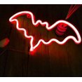 thumbnail image 1 of Letreros de Neón Yashi LED Murciélago Decoración de Pared para Sala de Fiestas, 1 of 5