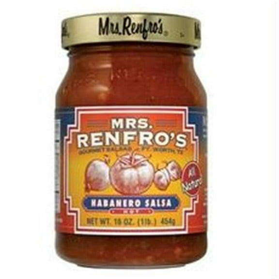 Mrs Renfros Mrs Renfros Hot Habanero Salsa -6x16oz