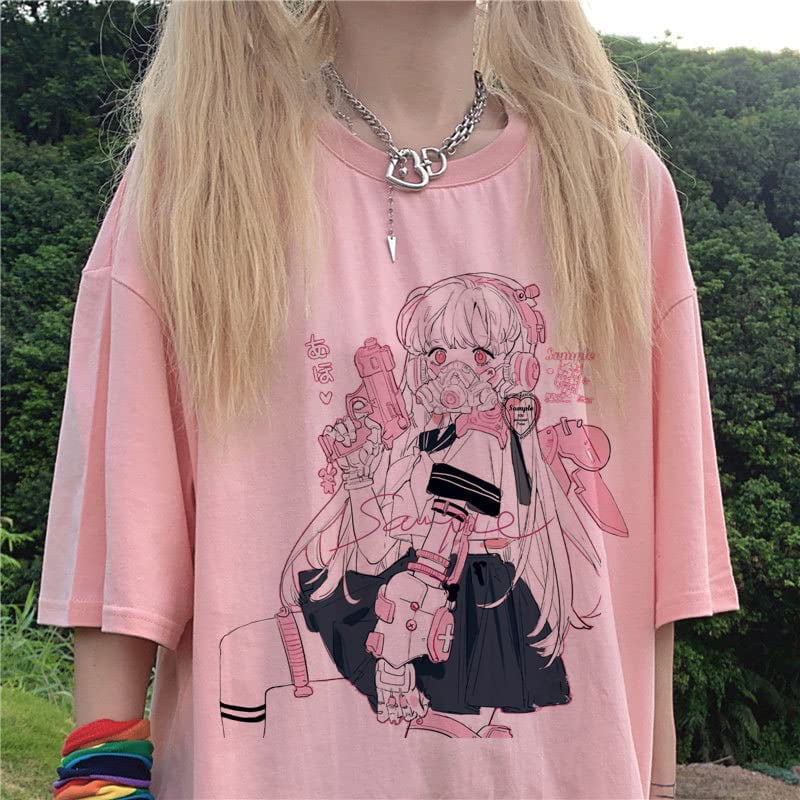 Buy Kawaii Anime Girl GiftsKawaii Anime Girl Kawaii Clothes Anime Clothing  Goth Girl TShirt Online at desertcartINDIA