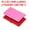 Red, Pink, variant on Professional Business Card Holder Aluminum Slim Pocket Credit Card Case, Red, Pink 2 Pack