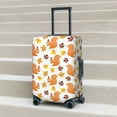 thumbnail image 6 of Susaid Cartoon Squirrel Print Elastic Washable Suitcase Cover with Hidden Zipper, Fits 18-32 Inch Luggage for Protection During Travel-Small, 6 of 7
