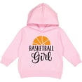 thumbnail image 2 of Inktastic Basketball Girl Sports Toddler Hoodie, 2 of 4
