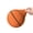 A 21cm, variant on Light Weight Quiet Basketball Indoor Training Easy to Carry for Children and Beginners Enhances Shootings Skills