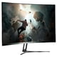 thumbnail image 1 of Monitor Gamer Curvo Xzeal XST-570 23.8 pulgadas 5Ms 75Hz Full HD TFT LED HDMI XSPMG05W blanco, 1 of 3