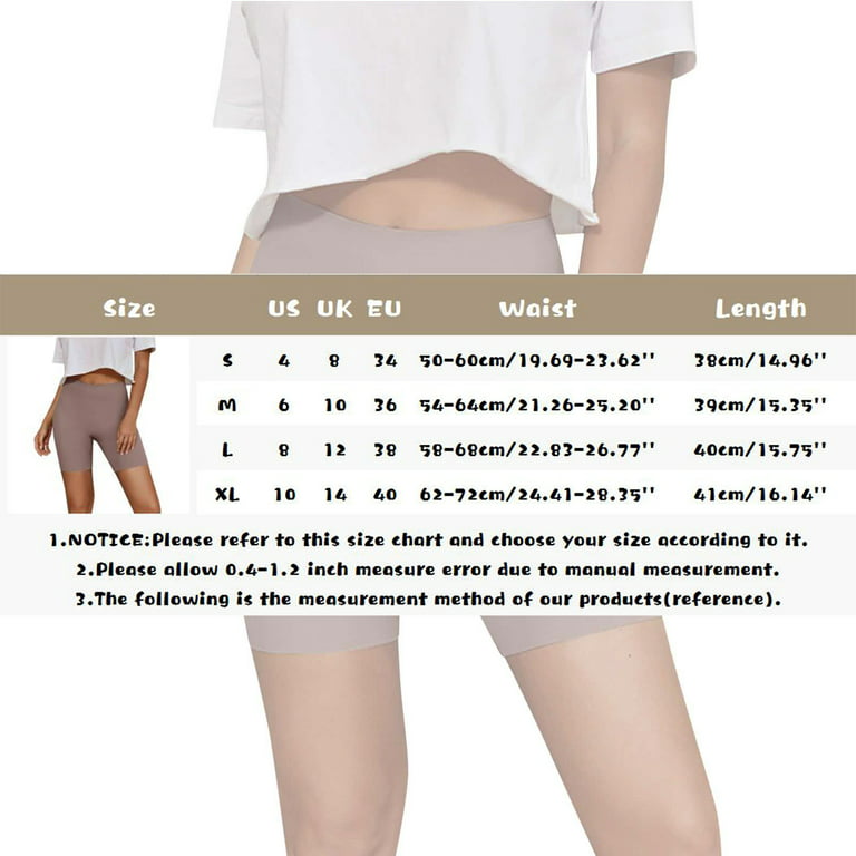 Wozhidaose Leggings for Women Womens Seamless Shaping Boyshorts Panties  Control Underwear Shapewear Shorts High Waisted Jeans for Women