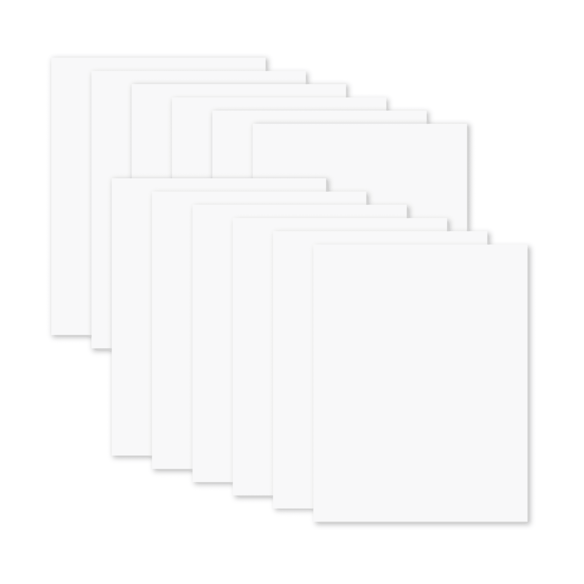 Cricut® Printable Sticker Paper - US Letter (12 ct), 8.5" x 11",White