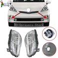 thumbnail image 1 of 1 par de luces antiniebla delanteras y luces de conducción diurna aptas para Toyota Prius V de 2012 a 2014., 1 of 4