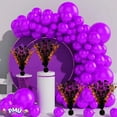 thumbnail image 4 of PMU 6 Pack Bursting Star Centerpiece - Metallic Black & Orange Balloon Weights |table Centerpiece for Halloween and Birthday Party Celebration-15in / 7.34cm, 4 of 9