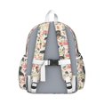 thumbnail image 3 of Dachshund and Flower Backpack for School,Cute School Bag,Schoolbag with Adjustable Shoulder Straps & Padded Back,13.4"x11"x4.7", 3 of 6
