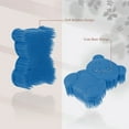 thumbnail image 2 of Unique Bargains Soft Silicone Body Shower Scrubber Brushes Deep Blue, 2 of 7
