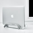 thumbnail image 2 of SIIG Aluminum Vertical Laptop Stand For 13" to 15" Macbooks & Laptops, 2 of 6