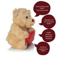thumbnail image 7 of Big Mo's Toys Valentine's Bear -Brown Plush Teddy Bear with Red Hug Me Love Heart Dirty Talking Valentines Day Funny Farting Stuffed Animal Girlfriend Boyfriend, 7 of 7