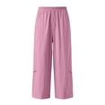 thumbnail image 4 of KyCheLot Boy's Sweatpants Straight Leg Elastic Waist Pockets Pants Causal School Daily Athletic Unisex Joggers, 4 of 7