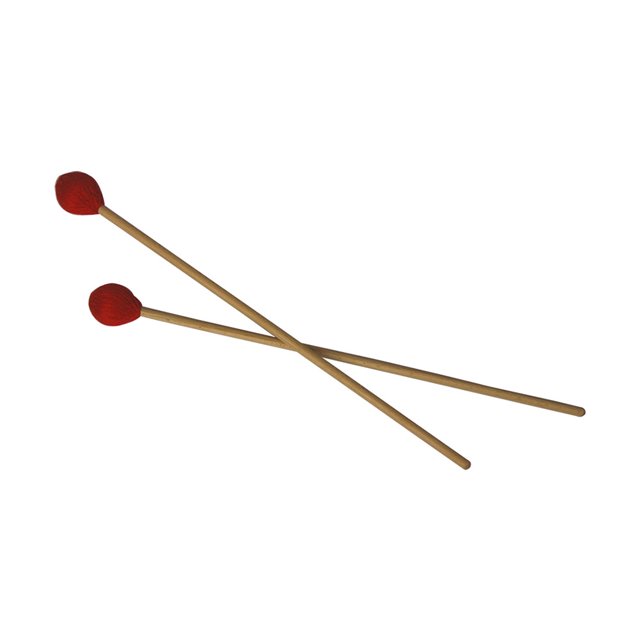 CRAFTHROU 1 Pair Percussion Mallets With Long Handle Design For Drummers And Percussionists