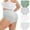 Turquoise Dépolie, variante sur INNERSY Culottes en Coton pour Femmes Grande Taille TG-5TG, Culottes Taille Haute, Lot de 4 (2TG, Noir)