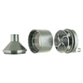 thumbnail image 3 of Powder Spice Grinder Hand Mill Funnel -  Kitchen Spice Grinder【Superfine Grinding】Pepper Grinder Set, Silver 2.2 inch, 3 of 3
