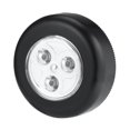 thumbnail image 2 of 2 PACKS 3 LEDs Battery Powered Stick Tap Touch Light Lamp Bedside Tent Home Lamp Black, 2 of 9