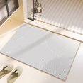 thumbnail image 5 of Wuztai Diatom Mud Floor Mat Super Absorbent, Non Slip Bathroom Sink Door Mat for Quick Drying Foot Pad, Water Absorption Mat, 5 of 6