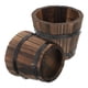 thumbnail image 5 of 2 macetas de madera para flores, prácticas macetas para suculentas, decoración., 5 of 7