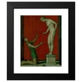 thumbnail image 2 of Franz von Stuck 12x14 Black Modern Framed Museum Art Print Titled - Pygmalion (1926), 2 of 5