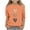 Orange, variant on Posijego Little & Big Girls Valentine's Day Shirts 3/4 Length Sleeve Tops Heart Printed Casual Shirts Cute Tees