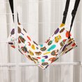 thumbnail image 1 of Bangcool Chat Hamac Lit Réversible Respirant Chaton Cage Hamac Chaton Suspendu Lit, 1 of 10
