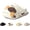 Tricolor, variant on Cat Paw Slippers For Women Men, Cute Unisex Home Shoes With Anti-Slip Soles, Adjustable Heel Strap, Hollow Design, Easy Clean EVA Sandals