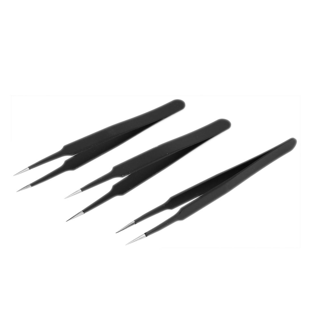 122mm Length Straight Pointed Tip Needle Nose Tweezer