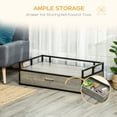 thumbnail image 4 of Elevated Dog Bed Medium-size Pet Sofa Furniture w/ Drawer Cushion, 4 of 9
