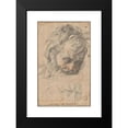 thumbnail image 2 of Andrea del Sarto 11x14 Black Modern Framed Museum Art Print Titled - Study for the Head of Saint Joseph (1526-1527), 2 of 5