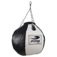 thumbnail image 1 of Costal Tipo Bola PU Fire Sports Para Gimnasio. SIN RELLENO,Negro/Blanco Fire Sports Costal de Bola PU/Sin relleno/Negro-Blanco, 1 of 3