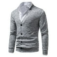 thumbnail image 2 of Cardigan Tricoté à Grandes Poches pour Hommes, 2 of 6