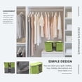 thumbnail image 3 of WASHWEPE 4 Pcs Sacs de Rangement pour Couette Sacs en PVC Résistants à l'Usure pour Organisation de Literie Maison, 3 of 8