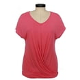 thumbnail image 3 of Tangerine Ladies Twisted Front Top (Small, Pink Rose), 3 of 3