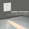 thumbnail image 3 of LED Step Light, Indoor Stair Light 4000K 110-240V Motion Seneor  for Hallway, 3 of 7