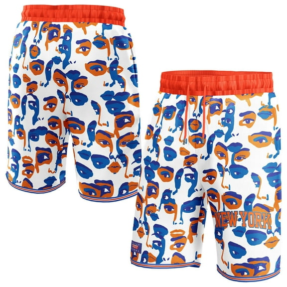 Unisex NBA & KidSuper Studios by Fanatics White New York Knicks Hometown Shorts
