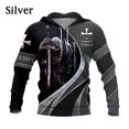 thumbnail image 3 of Sudadera con capucha de los Caballeros Templarios para hombre, con estampado 3D de armadura de soldado medieval, ropa de calle vintage, moda deportiva, ropa para mujer, 3 of 5