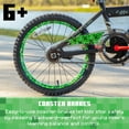 thumbnail image 6 of Dynacraft Minecraft 18-Inch Boys BMX Bike For Age 6-9 Years, 6 of 12