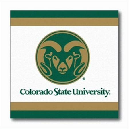 Colorado State Rams Gold NCAA University College Sports Party Beverage Napkins