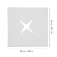thumbnail image 2 of 100pcs Disposable Massage Headrest Pads Safety Hygienic Face Pillow Covers, 2 of 8