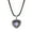 Alexandrit-Jun, variant on Cremation Urn Pendant Memorial Jewelry Angel Wing Heart August Birthstone Heart with Free Funnel Kit and Velvet Jewelry Box [August]