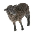 thumbnail image 1 of Decodeary Realistic Plastic Animal Figure Simualtion Model Toys Black Sheep, 1 of 8